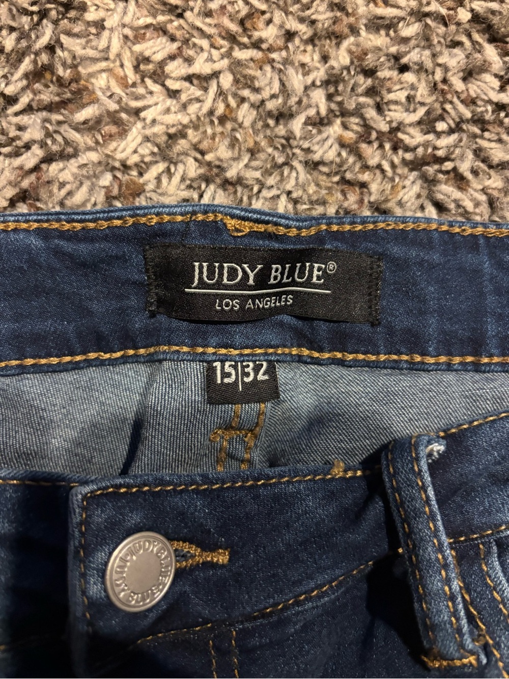 Women's Judy Blue Distressed Skinny Fit Denim Jeans - Picture 5 of 8
